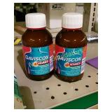 2- 250ml Gaviscon peppermint flavor Advance.