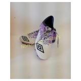 Umbro Club 4.0 Soccer Cleats white and purple