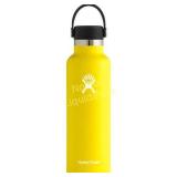 Hydro Flask 24 oz Standard Mouth Bottle Lemon