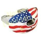 Battle Oxygen Chrome American Flag Mouthguard,
