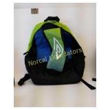 Umbro Soccer Backpack Boys Girls Blue Green Black