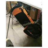 NEW ORANGE WHIP GOLF BAG