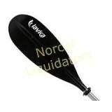 LAVIKA 89 ALUMINUM STANDARD KAYAK PADDLE BLACK.
