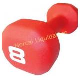 *  Fitness Gear 8 lb Neoprene Dumbbell
Appears