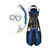 * Head Tarpon2/Barracuda Volo Mask Snorkel Fins