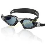 Aqua Sphere Kayenne Goggles: Black/Silver with