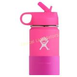 Hydro Flask 12 oz Kids Wide Mouth Bottle Flamingo