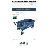 Quest flat fold wagon blue like new