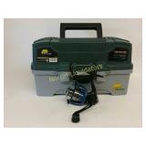Plano Molding Fishing Tackle Box, Green Metallic