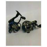 NEW OUT OF PACKAGE FISHING REELS. ONE BAITCASTING