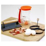 *  Blackstone Breakfast Kit. New, missing pancake
