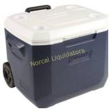 Coleman 50-Quart Xtreme Wheeled Cooler - Blue