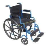 New drive BLUE STREAK WHEELCHAIR 18 INCH SEAT