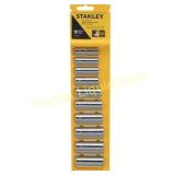 New Stanley 10-Piece Metric 1/4-in Drive 12-Point