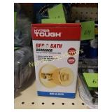 Hyper Tough bed and bath door knob brass finish