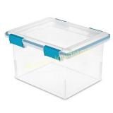 New  3 Sterilite  32 Quart/30 Liter Gasket Box