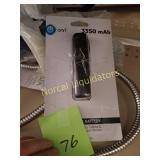 Onn 3350 mAh portable battery charger missing usb
