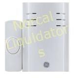 GE Push-button Plug-in Door Chime With 2 Melodies