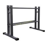FITNESS GEAR 2 TIER DUMBBELL STORAGE RACK HOLDS