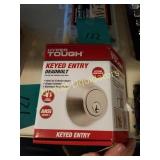 Hyper a tough keyed entry deadbolt appears