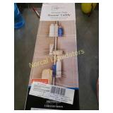 Mainstays tension pole shower caddy. Appears new
