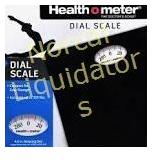 Health O Meter Dial Scale, Black appears new