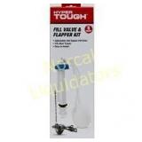 Hyper Tough Fill valve & Flapper Kit appears new