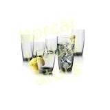 *  Libbey Glass 16-Piece Thrive Glass Set, Smoke.