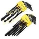 Stanley 22 piece Long Arm Hex Key Set new 1 large