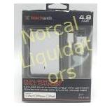 Blackweb Dual Port USB Wall Charger 4.8A White