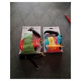 2 new Retractable pet leashes. 16ft and 13ft