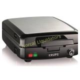 Krups Belgian Waffle Maker - Black/Stainless