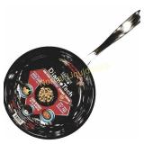 Diamotech Nonstick 9.5" Aluminum Fry Pan in Black