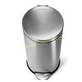 New Simplehuman Brushed Stainless Steel