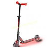Neon Vybe Kick Scooter Viper Red for Kids with