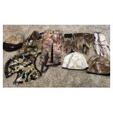 Assorted camouflage items