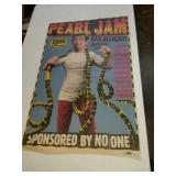 Peatl Jam concert poster