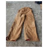 42x32 insulated carhart bibs