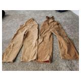 42x32 insulated and not insulated carhart have
