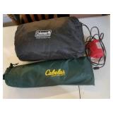 Cabelas floor liner and Coleman queen double high