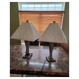 2 lamps 30in tall