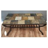 Granite tile coffee table 48in x 24in x 20in