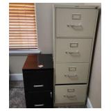 2 Metal filling cabinets