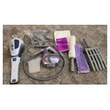 Black and decker hand vac and shark steamer