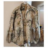 38reg cabela camo pants and lg shirt