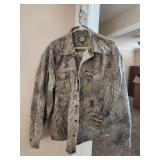 Cabela xl button up shirt and 38reg pants