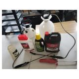 Weed killer and sprayers