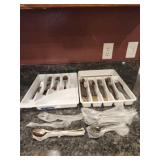 Assorted silverware