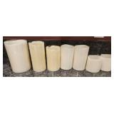 9 battery Light up candles