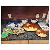 Assorted holiday kitchen items